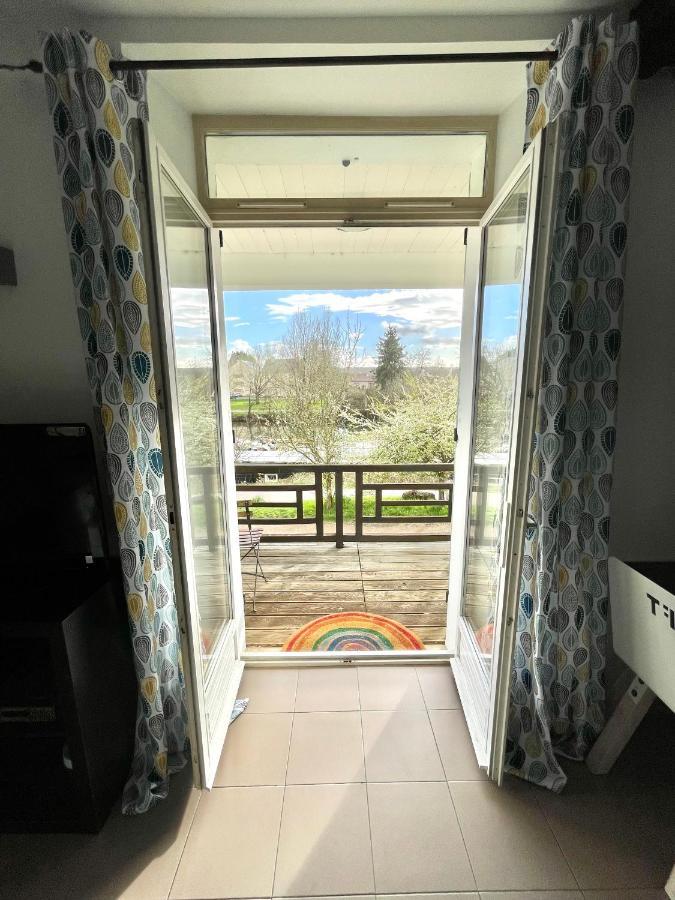 T3-Balcon Plein Sud-Acces Direct Au Bord Du Loing Apartment Moret sur Loing Bagian luar foto